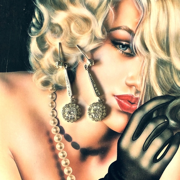 Vintage Givenchy and Nina Ricci Earrings - Picture 1 of 8